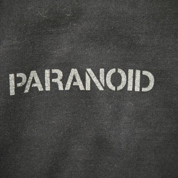 Anti Social Social Club x Undefeated Pullover Hoodie Men’s Large Black BK4598 - Picture 2 of 8